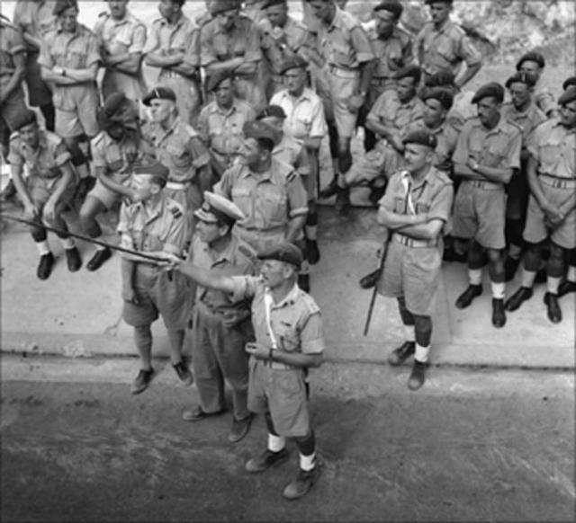 Lt Col Jack Churchill and No.2 Commando, Gibraltar 1943