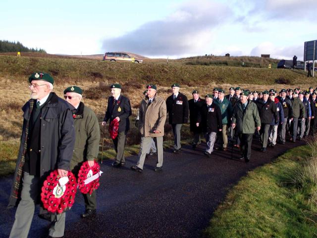 Service at the Commando Memorial, Spean Bridge - 2