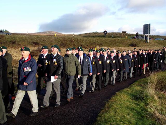 Service at the Commando Memorial, Spean Bridge - 4