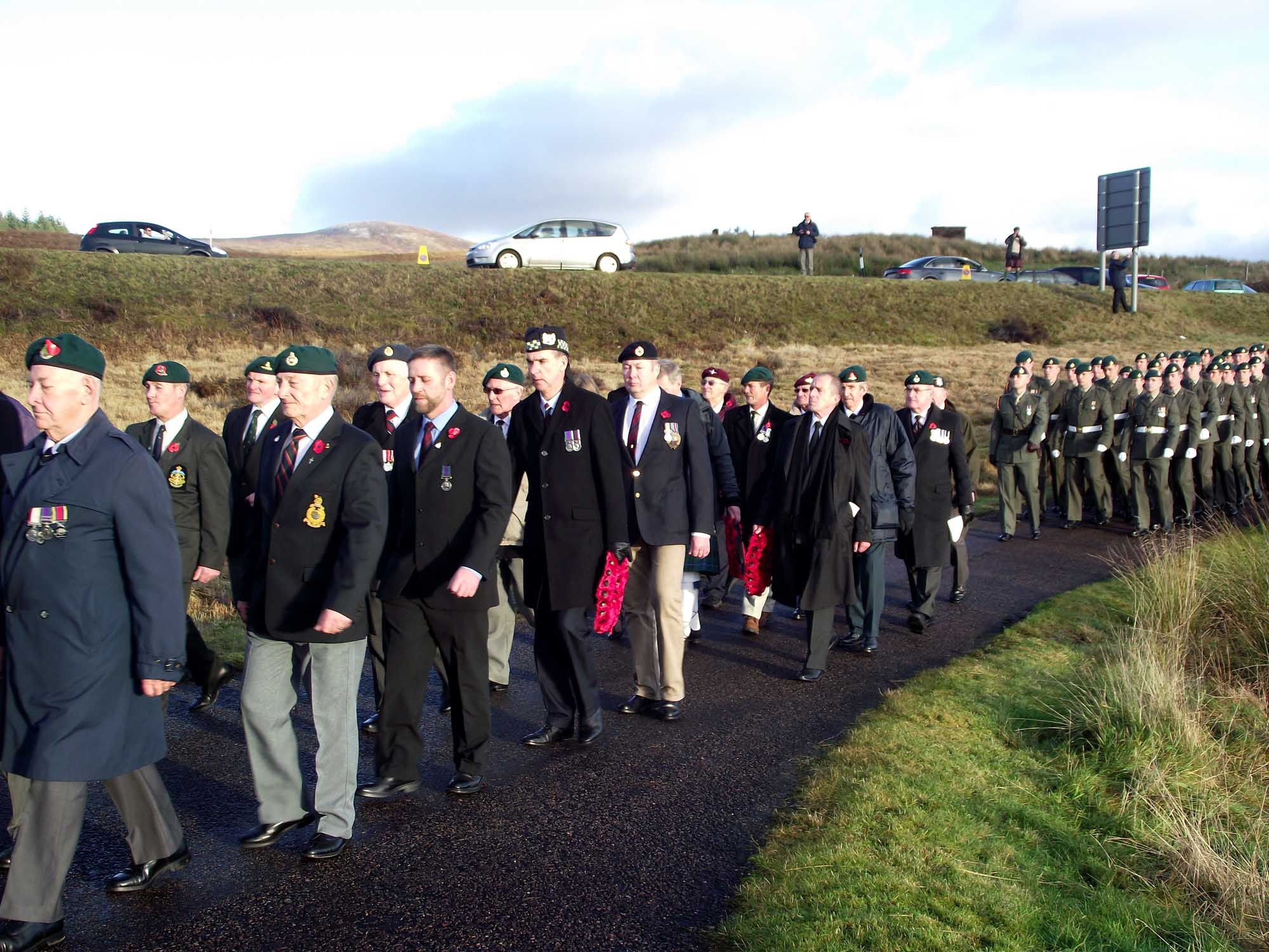 Service at the Commando Memorial, Spean Bridge - 6