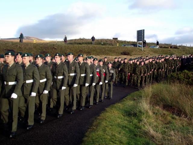 Service at the Commando Memorial, Spean Bridge - 9
