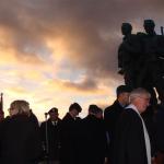 After the service at the Commando Memorial - 2