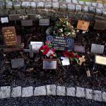 Plaques at the Commando Garden of Remembrance