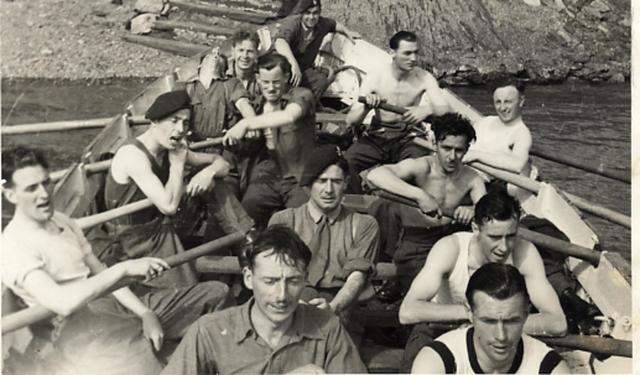 Commandos training at Portmadoc Wales