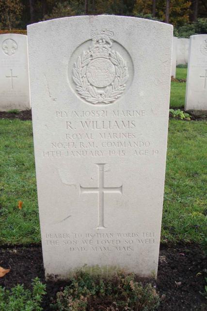 Marine Raymond Williams