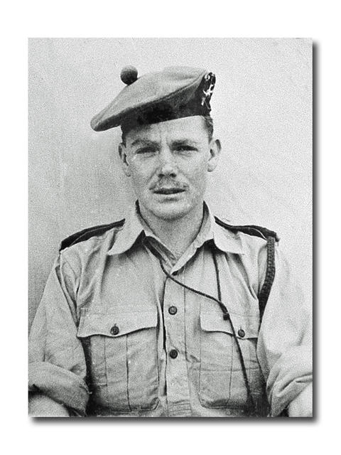 Lieut. George Highland, No.11 Commando 6 troop