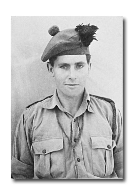 Capt. Ian Glennie, No.11 Commando 8 troop.