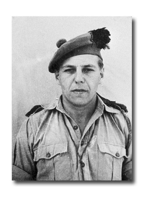 Lieut. Bob Inglis, No.11 Commando 9 troop