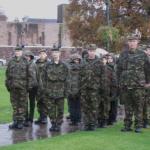 Some very wet cadets at Fort William