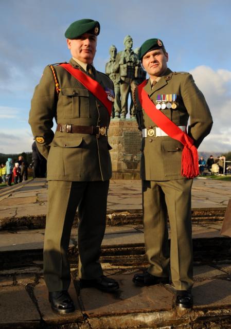 Service at the Commando Memorial, Spean Bridge - 10