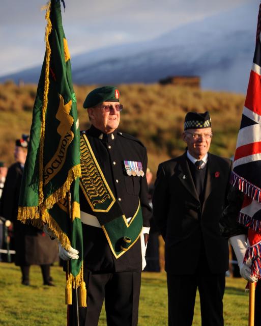 Service at the Commando Memorial, Spean Bridge - 13