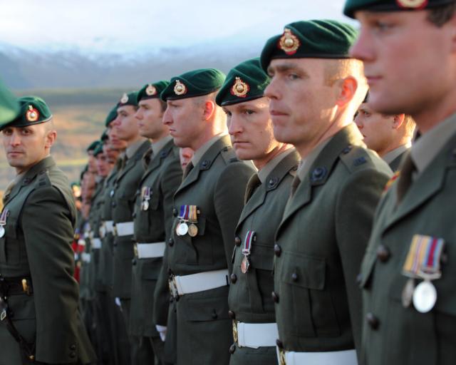 Service at the Commando Memorial, Spean Bridge - 18