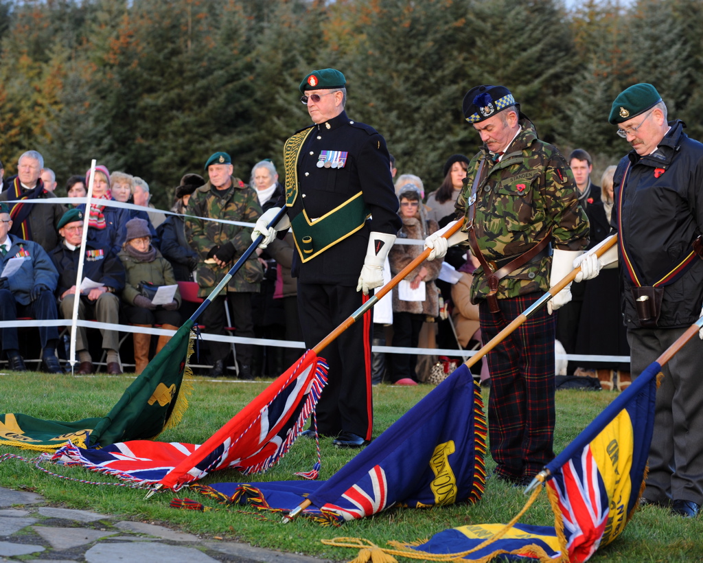 Service at the Commando Memorial, Spean Bridge - 19