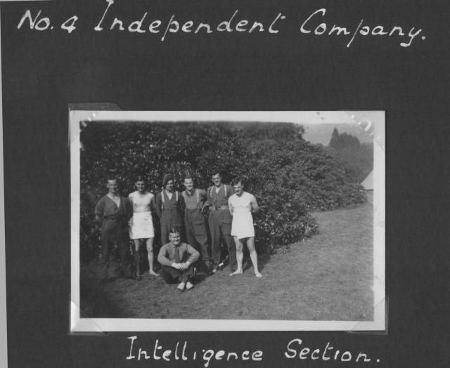 No.4 Independent Company Intelligence Section 1940