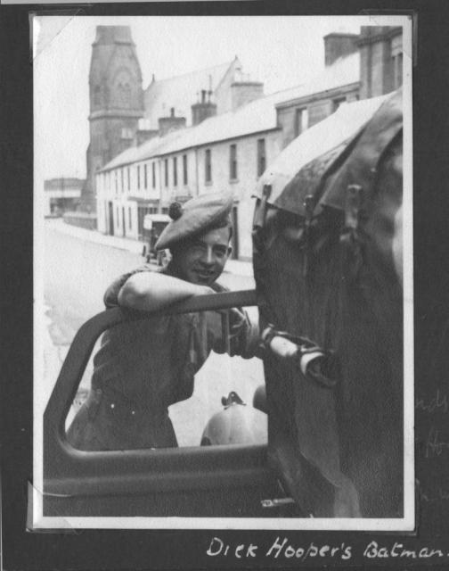 Captain 'Dickie' Hooper's batman, No.2 Commando pre Mar'42