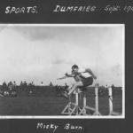 Capt. Micky Burn No.2 Cdo. taking part in sports event Sept 1941