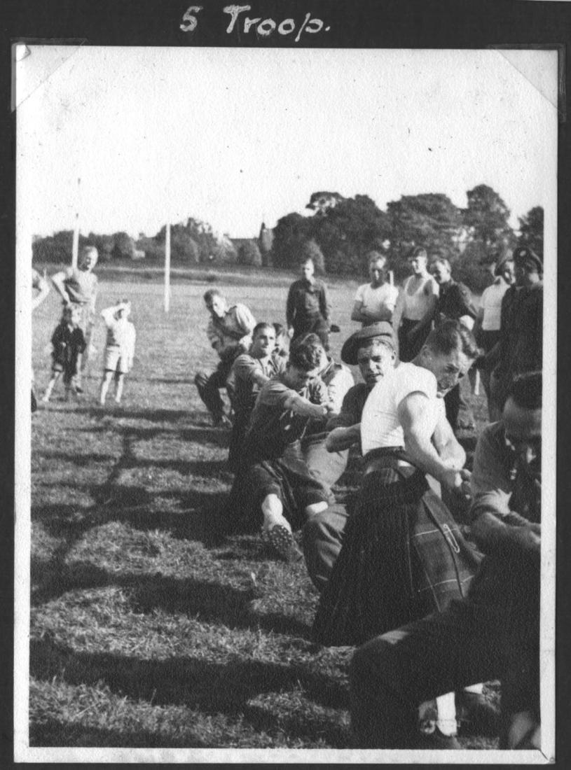 Some of 5 troop No.2 Commando at sports event Sept 1941