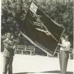 Israel Matza and a fellow veteran from 51 Middle East Commando