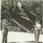 Israel Matza and a fellow veteran from 51 Middle East Commando