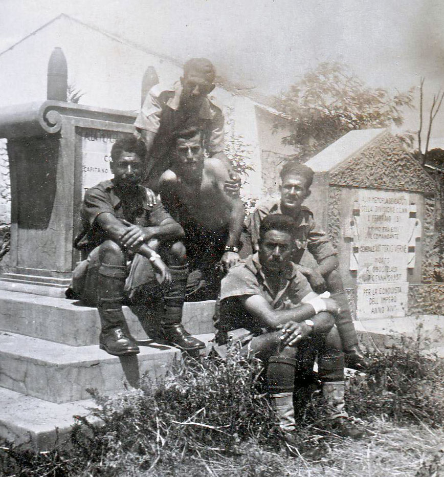 Israel Matza and comrades, 51 Middle East Commando, Eritrea