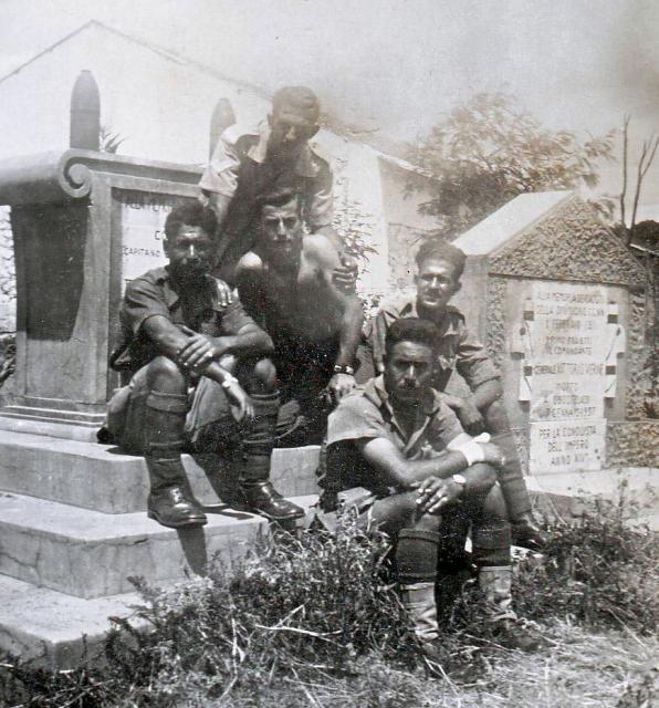 Israel Matza and comrades, 51 Middle East Commando, Eritrea
