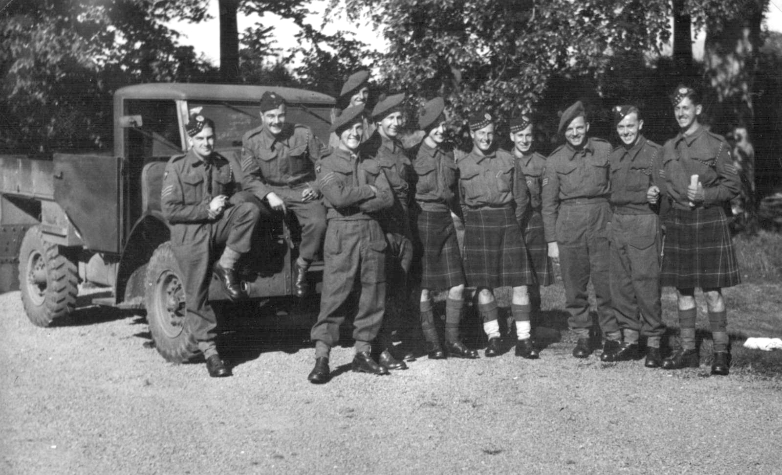 No.2 Commando Sgts. pre St Nazaire