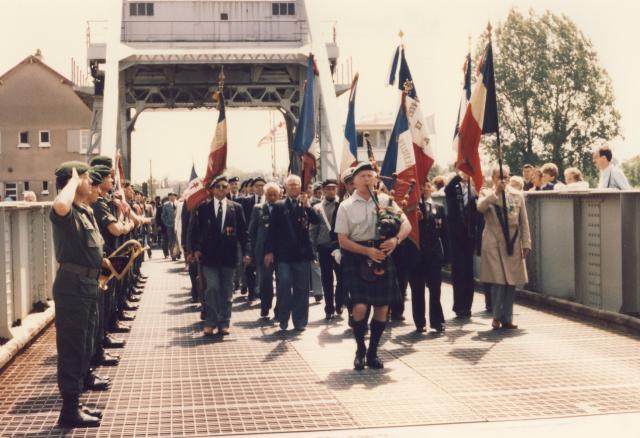 Pegasus Bridge - led by Bill Millin