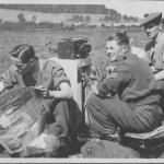 Ken McAllister and 2 others from No.2 Commando, Dumfries 1941.