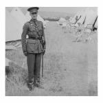 Ronnie Mitchell as a young officer.