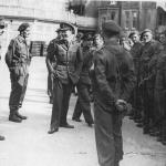 HRH Prince Bernhard of the Netherlands and No.2 Dutch troop 10IA Cdo., Eastbourne Sept'44.