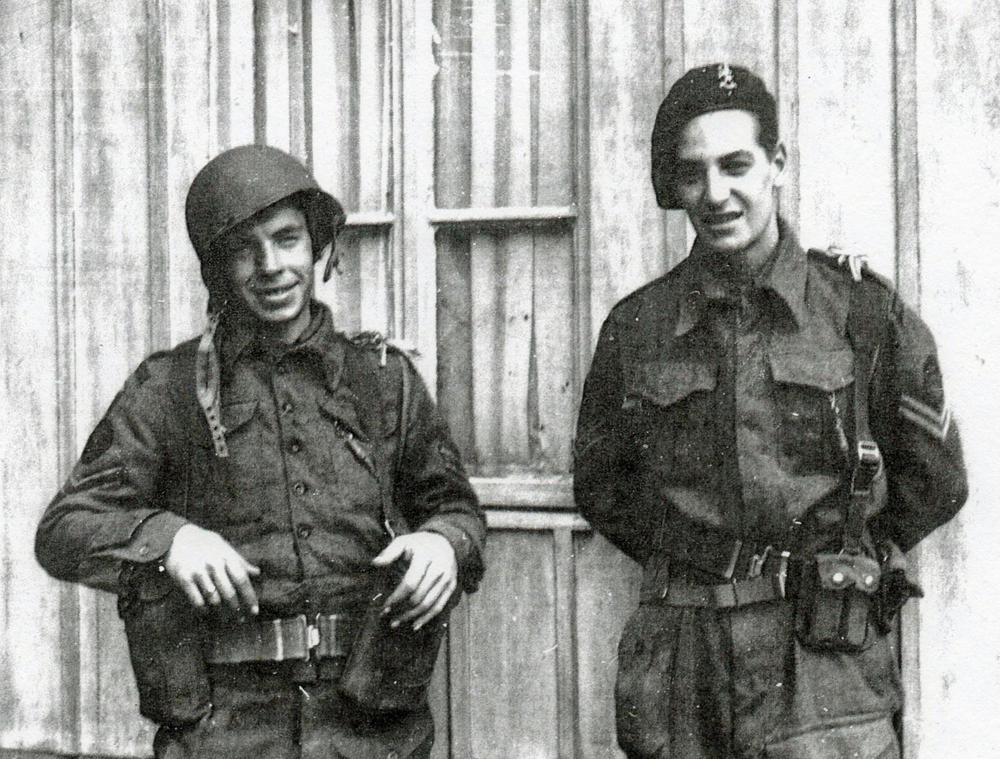 Kloezeman and Bill Knijff, 10IA Dutch Commandos 1944 Nijmegen