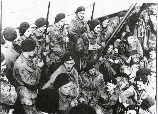 No.10 (IA) Cdo. 2 (Dutch) troop reinforcements on way to Holland 26 April 1945 (2)