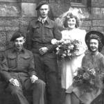 Wedding photo (2) of Albert te Grotenhuis No.10IA Cdo 2 troop