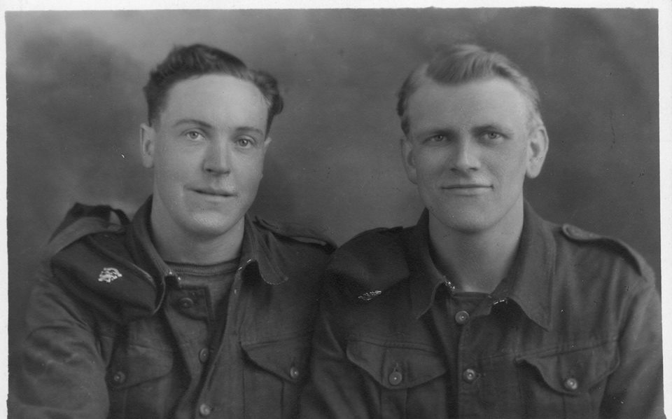 Jack van Rosendael and Martien van Barneveld, 2 'Dutch' troop