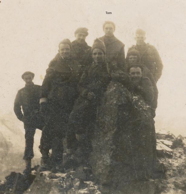 Tom on Ben Nevis