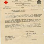 British Red Cross letter dated 4th December 1942