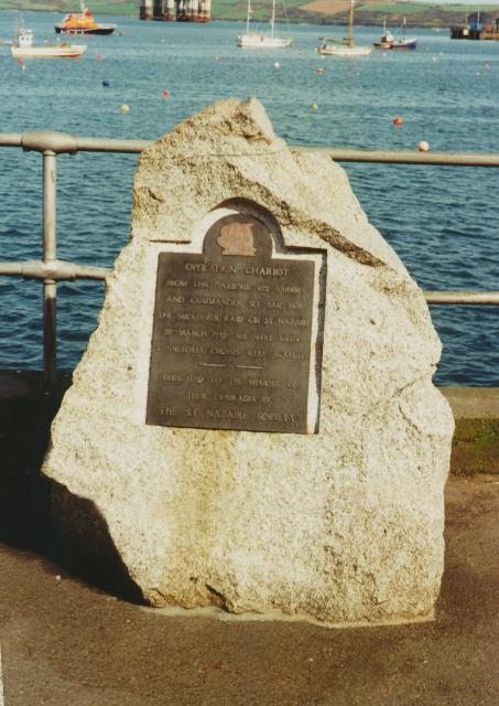 Operation Chariot Memorial at Falmouth