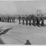 Dutch Secretary of War takes the salute from 2 troop 10IA Cdo