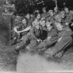 Bill Timmer, Sgt. Van Gelderen and others from 2 Troop 