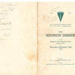 Old Comrades Association of the Army Commandos First Reunion Card - 1