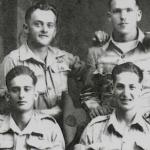 Hagelaars, Visser, Van Creveld, Knijff, 2 Dutch troop 10IA Cdo. Poona, India,  April 1944. 