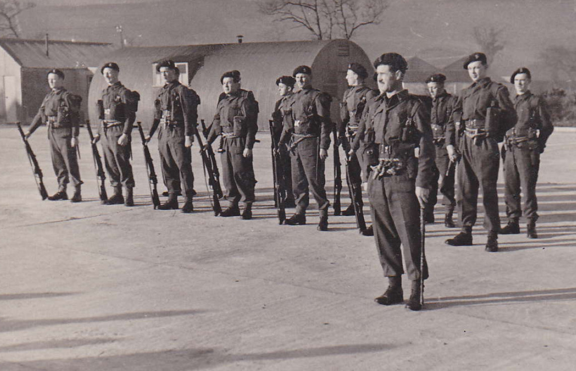 Lt Ruys van Dugteren and some of No 2 Dutch Troop  Porthmadog 11/3/1943