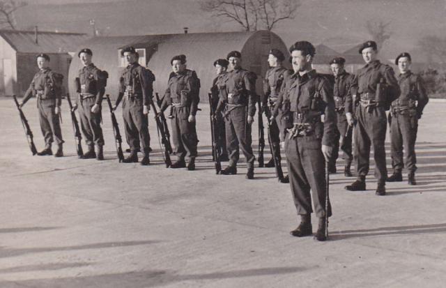 Lt Ruys van Dugteren and some of No 2 Dutch Troop  Porthmadog 11/3/1943
