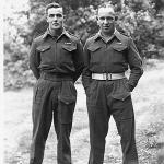 Alex McKenzie (left) and Joe Nixon. No.9 Commando