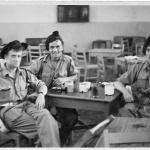 Graham Douglas, Alex McKenzie, and Tommy 'Paddy' Sleith. No.9 Commando.