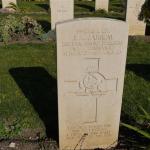 Lance Corporal Eric Charles Jarrom, No.3 Commando, Syracuse War Cemetery.
