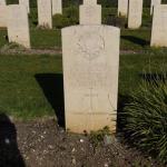 Corporal Frederick Walter Hopkins MM, No.3 Commando, Syracuse War Cemetery.