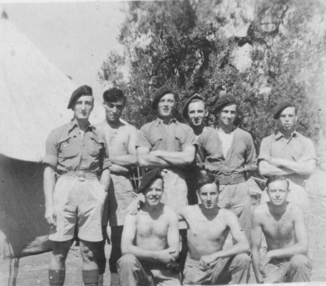 Bill Aspey, Ben Fryer, Jimmy Smith, George Deaker, and others, No.2 Cdo., Molfetta