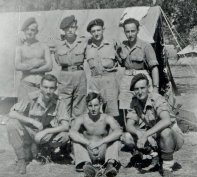 Eric and Stanley Buckmaster, Ben Fryer, Taffy Davies, Harry Jacobs, D. Kelly and Fred Bennett.