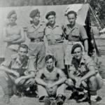 No.2 Cdos., Eric and Stanley Buckmaster, Ben Fryer, Taffy Davies, Harry Jacobs, D. Kelly and Fred Bennett